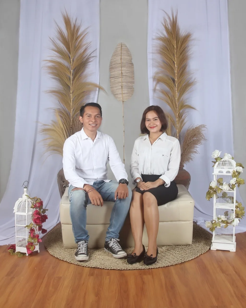 Foto prewedding Jun & Intan ke-22